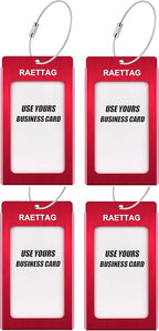 Luggage Tags Metal Suitcase Tags Travel Bag ID Identifier Luggage Tag - Image 2