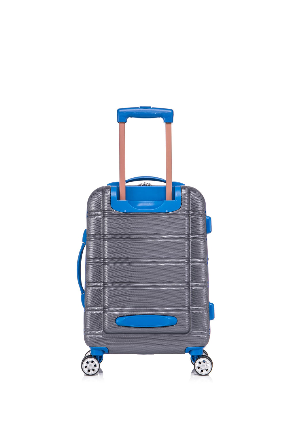 Melbourne Hardside 2 Piece Expandable Spinner Wheel Luggage Set (Grey / 2 Piece (20"/14" Tote))