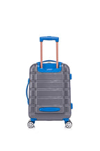 Melbourne Hardside 2 Piece Expandable Spinner Wheel Luggage Set (Grey / 2 Piece (20"/14" Tote))