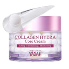 YADAH Hydra core cream - Capsule Filler Cream 1.69 fl oz Collagen Hydra Essence 5.07 fl oz Collagen Dual Lift Serum 1.69 fl oz