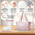 Travel Duffel Bag, Sports Tote Gym Bag, Shoulder Weekender Overnight Bag - Image 2