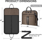 BALEINE Travel Garment Bag, Travel Suit Bag - Image 4