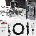 Nearockle 16Pcs Silicone Cable Straps Wire Organizer - Image 5