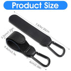Xindojuz 2 PCS Stroller Hooks for Bags, Shopping and Pet Carts - Image 2