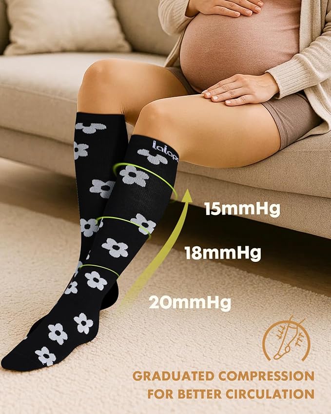 Thick Soft Cotton Compression Socks - Image 4