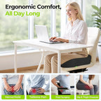 AUVON Ergonomic Donut Pillow Seat Cushion - Image 2