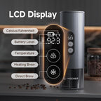 AMZCHEF Portable Espresso Machine w/ 9000mAh Battery & USB-C, 2-in-1 Travel - Image 8