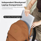 mixi Outdoor Lightweight Backpack Casual Carry On Laptop Backpack Travel Bookbag - Image 5