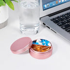 Metal Pill Case 2 Compartment - Image 7