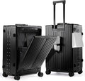 UrbanExplorer 24 Inch Check-In Aluminum Frame Luggage, ABS+PC Hard Shell by UrbanExplorer