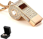 Whistle, Rhinestone Sports Whistle by Unknown