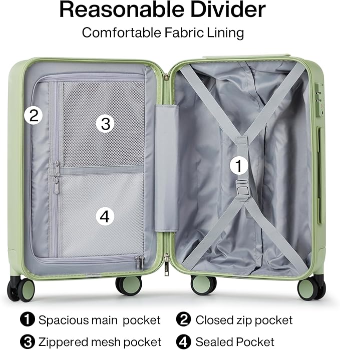 Hanke 26 Inch Luggage Large Suitcase - Image 5