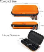 Orange Shockproof Hard EVA Carrying Case Travel Pouch - Image 5