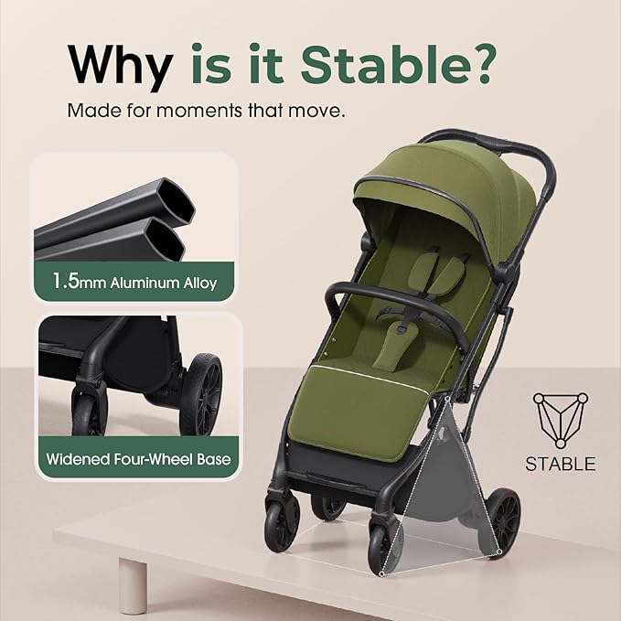 newyoo Lightweight Travel Stroller - Image 5