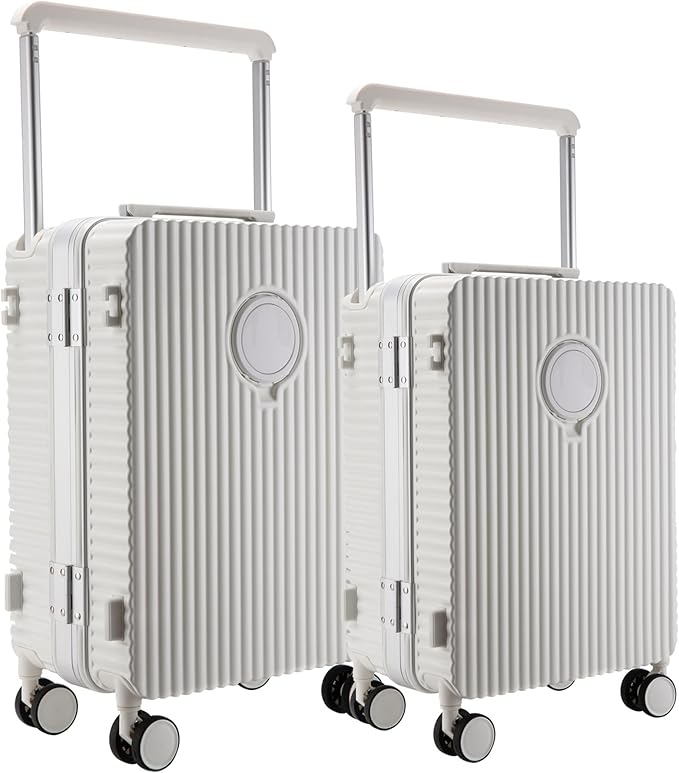 feilario Aluminum Frame Hardside PC Carry on Luggage by feilario