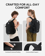 WATERFLY Small Casual Travel Backpack: 20L - Image 3