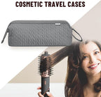 Shark Flex Style Case for Dyson Airwrap Hair Dryer Brush Revlon Hair Tools Travel Bag Carrying Case Flat Curling Iron Organizer (Grey)