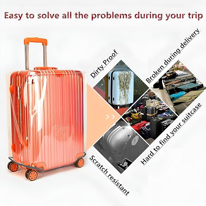 24 Inch Luggage Covers for Suitcase TSA Approved, Carry On Luggage Cover - Image 5