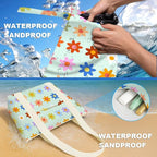Beach Bags Wet Bag for Swimsuit Tote Bag for Friends Travel Gifts, Aloha Bags - Image 5