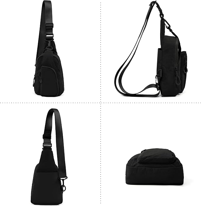 ODODOS Daily Sling Bag with Adjustable Straps Crossbody Chest Bag Lightweight - Image 5