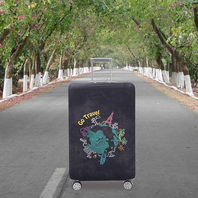 TRAVELKIN more than travel Luggage Cover Washable Suitcase Protector - Image 9