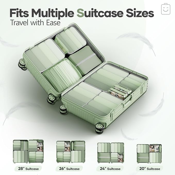 Veken 11 Set Compression Packing Cubes - Image 8