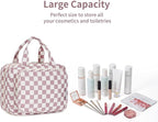 Narwey Hanging Toiletry Bag for Women Travel Makeup Bag Organizer Toiletries - Image 8
