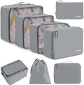 BAGAIL 8 Set Packing Cubes Luggage Packing Organizers by BAGAIL