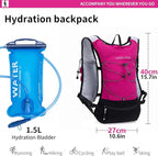 Hydration Backpack, Water Backpack, Women's Running Vest, Running Backpack - Image 3