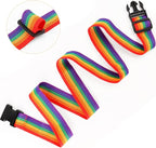 4Pack Add Bag Luggage Straps to Connect Two Suitcases, Adjustable Luggage Belt - Image 2