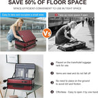 KROSER Carry On Luggage with Spinner Wheels & Built-in TSA Lock, Expandable Top - Image 6