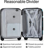 Hanke Expandable Hard Shell Luggage Sets 2 piece Carry on Luggage - Image 7