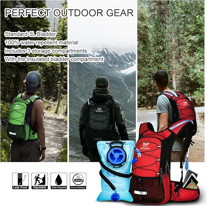 Insulated Hydration Backpack Pack - Image 3