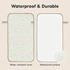 KeaBabies Portable Diaper Changing Pad, Easy Wipe Clean - Image 4