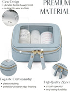 Popvibe Clear Makeup Bag Travel Cosmetic Case Transparent Toiletry Bag - Image 4