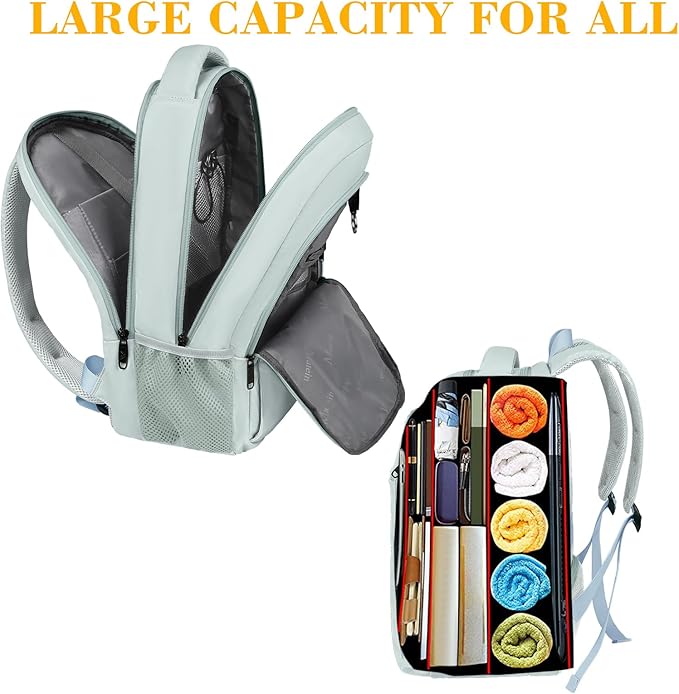 MATEIN Travel Laptop Backpack, Lightweight Anti Theft School Bookbag - Image 9
