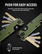 Key Organizer Key Holder Compact Key Case Minimalist Metal Key Chain Key Holder - Image 5