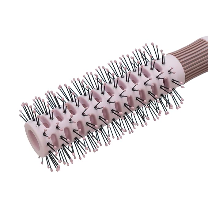 Argan Oil Infused Vented Round Brush, Fast Dry Round Brush, 24mm, All Hair Types
