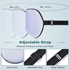 Sleep Mask, Real Natural Pure Silk Eye Masks - Image 2