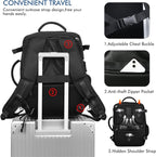 Beraliy Travel Backpack for Men Women, Carry On Backpack, 16 Inch Laptop - Image 5