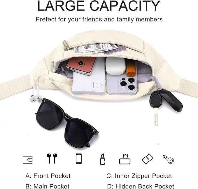 MAXTOP Large Crossbody Fanny Pack - Image 3