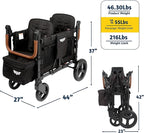 Keenz VYOO Stroller Wagon with Canopy - Image 3