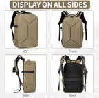 TORIBIO Camera Backpack, Hardshell DSLR Photography Camera Bag, Waterproof Hard - Image 9
