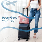 Resty 65"x40" Traveling Airplane Blanket, Velvety Soft Blanket That Becomes a - Image 7