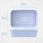Bentgo 20-Piece Lightweight, Reusable BPA-Free 1-Compartment Containers - Image 7
