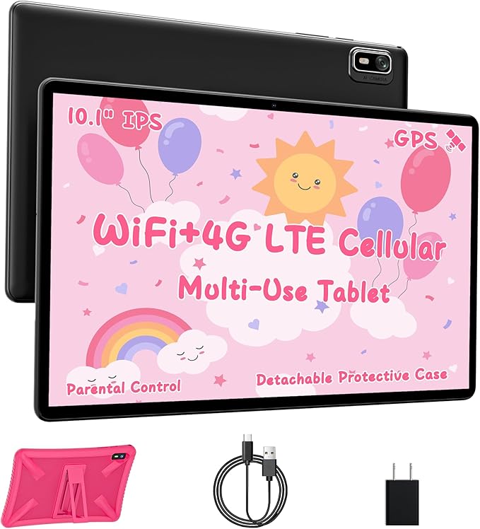 HAOVM Tablet 10 inch, 4G SIM Unlocked, Android 14 Tablet by HAOVM