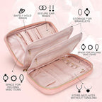 emissary Jewelry Organizer Case Travel Jewelry Storage Bag - Image 2