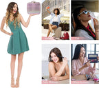 Travel Makeup Bag Makeup Cosmetic Train Case Organizer Portable Storage Bag - Image 8