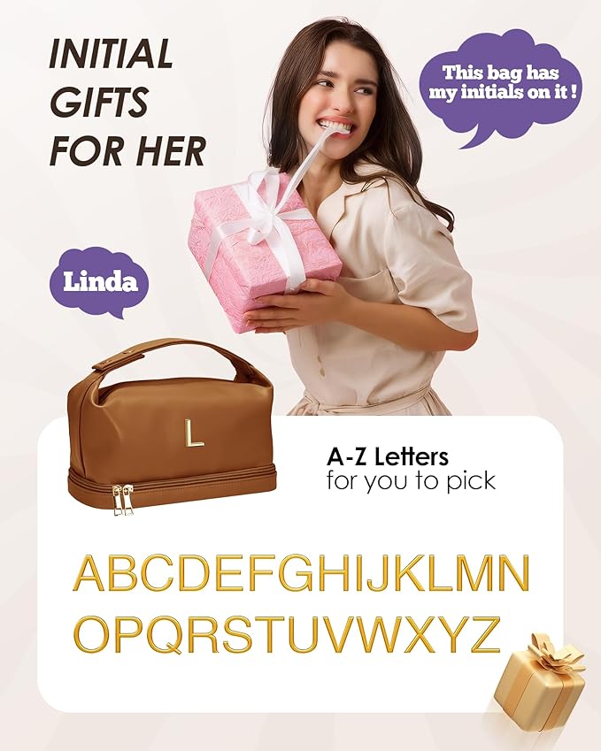 Women Gift Ideas, Personalized Makeup Bag - Image 7