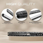 Corioliss C3 Hair Straightener Flat Iron Professional for Hair Titanium Plates Control Temperature Women (Zebra Silver Soft Touch)